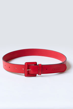 CINTURON RENATA ROJO