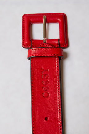 CINTURON RENATA ROJO
