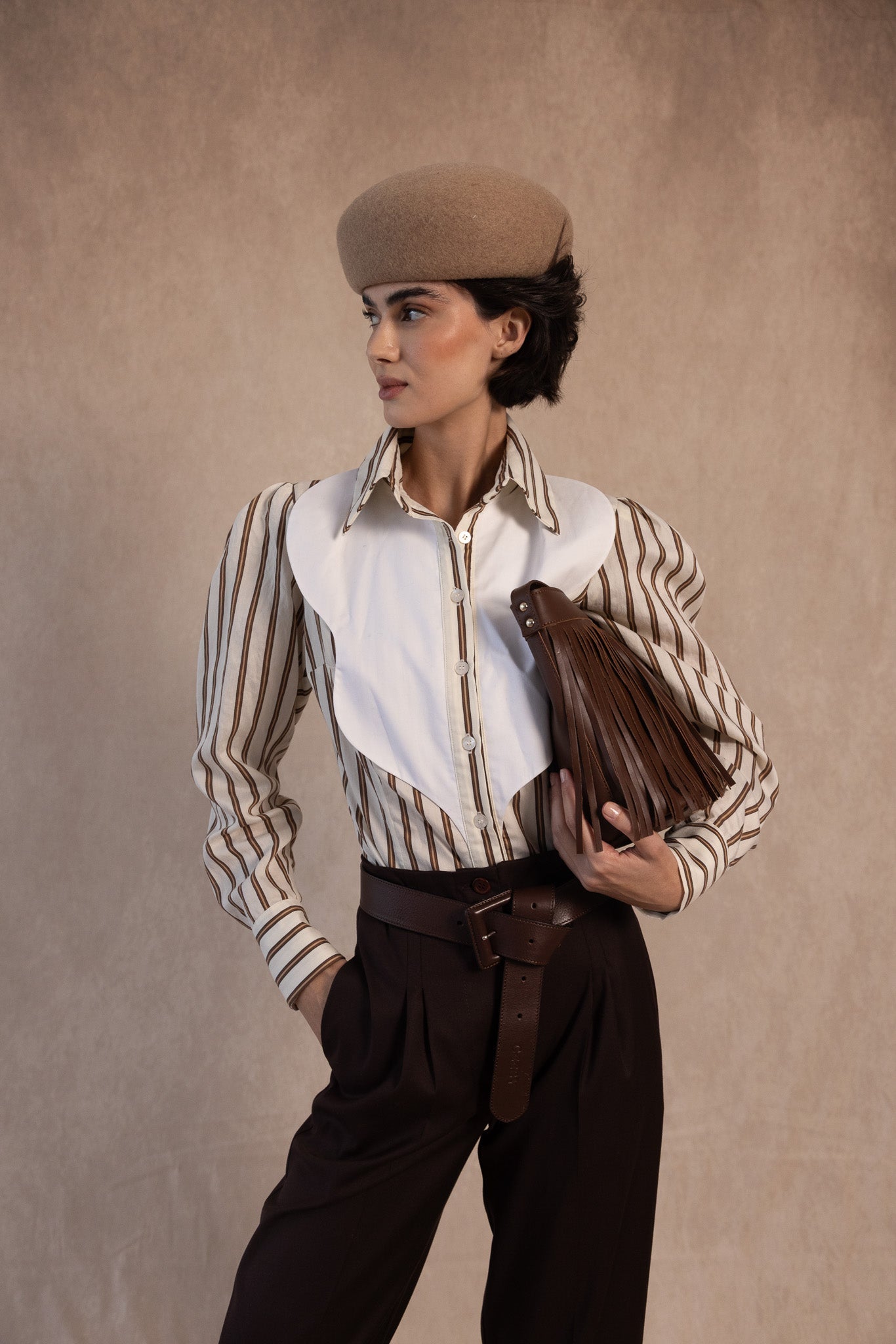 PANTALON ANGELINA MARRON