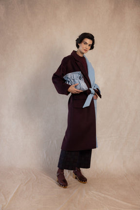 ABRIGO BURGUETE AZUL