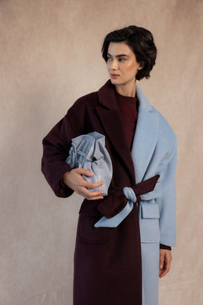 ABRIGO BURGUETE AZUL