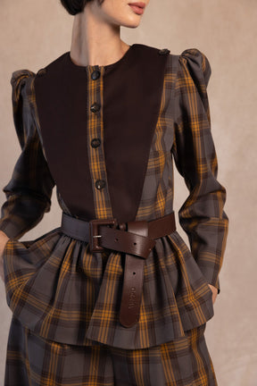 CHAQUETA OCTAVIA MARRON