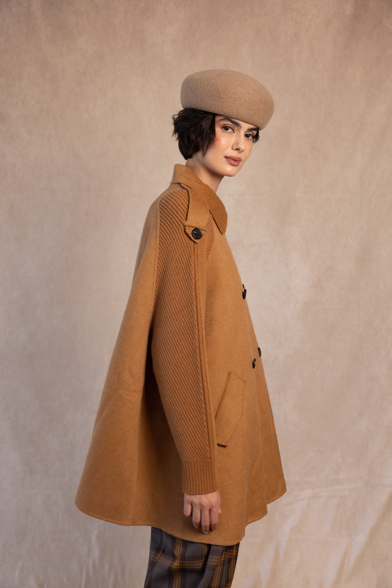 ABRIGO VENEZIA CAMEL