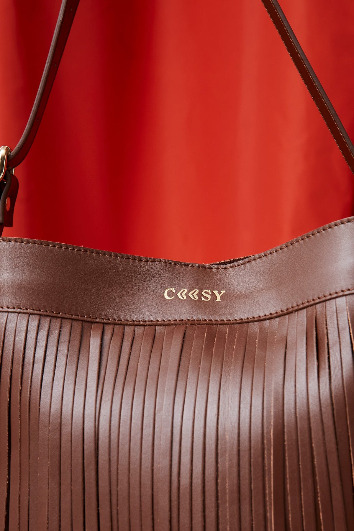 BOLSO FLECOS MAXI CHOCOLATE