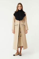 ABRIGO HARCHESA OU BEIGE