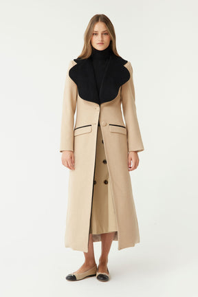 ABRIGO HARCHESA OU BEIGE