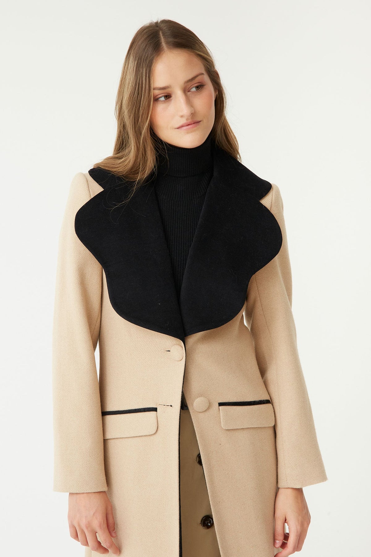 ABRIGO HARCHESA OU BEIGE