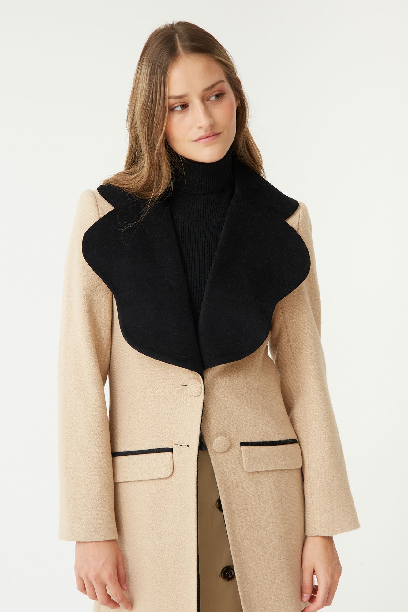 ABRIGO HARCHESA OU BEIGE