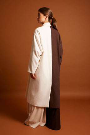 ABRIGO BURGUETE MARRON