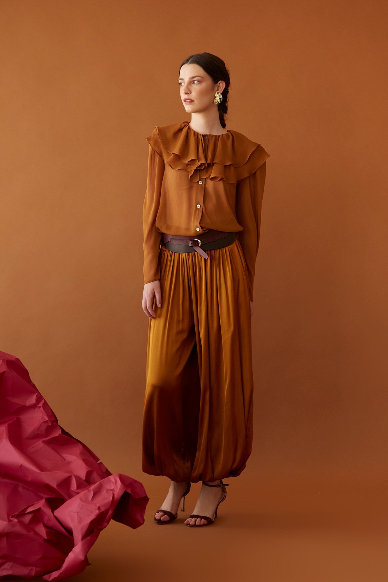 PANTALON ELVA DORADO