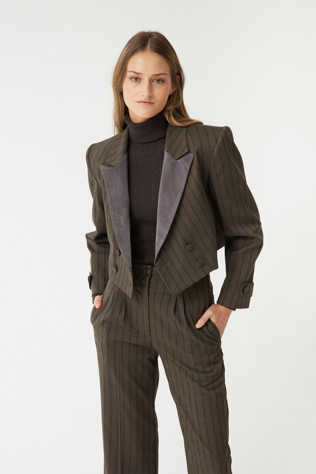 CHAQUETA DIPLOMÁTICO OU MARRON