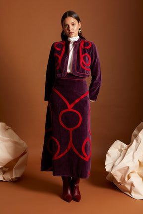 CHAQUETA BIANCA MORADO