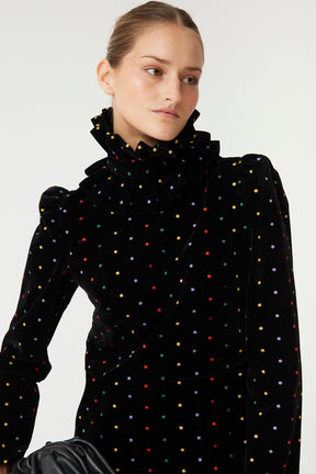 VESTIDO DINASTIA OU NEGRO