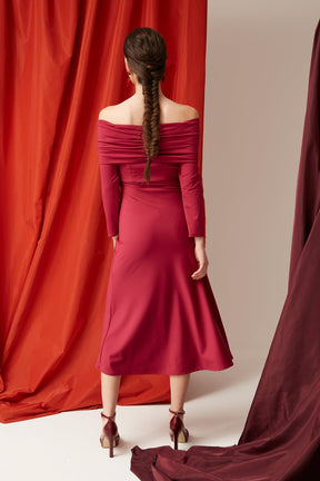 VESTIDO LAILA FUCSIA