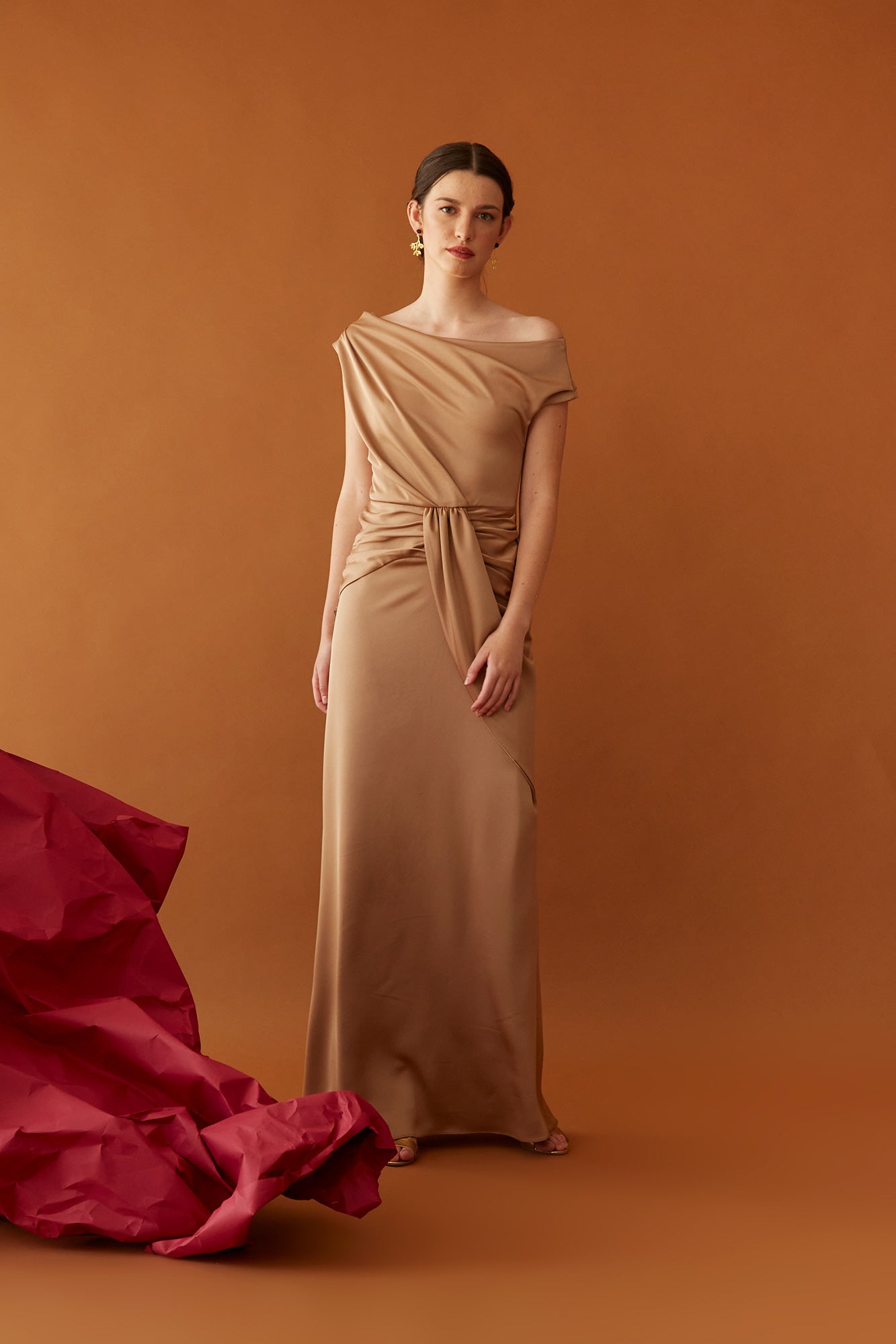 VESTIDO OTILDE CAMEL