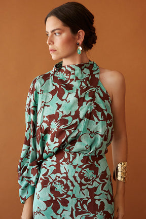 VESTIDO PAVLOVA MARRON