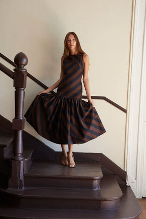 VESTIDO ST.017 MARRON