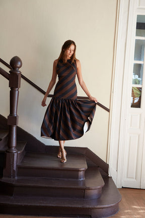 VESTIDO ST.017 MARRON