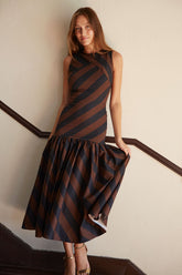 VESTIDO ST.017 MARRON