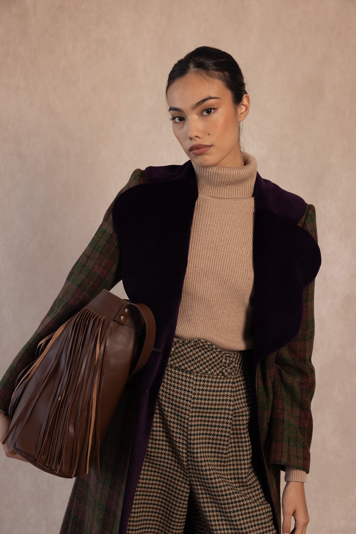 ABRIGO HARCHESA  MULTICOLOR