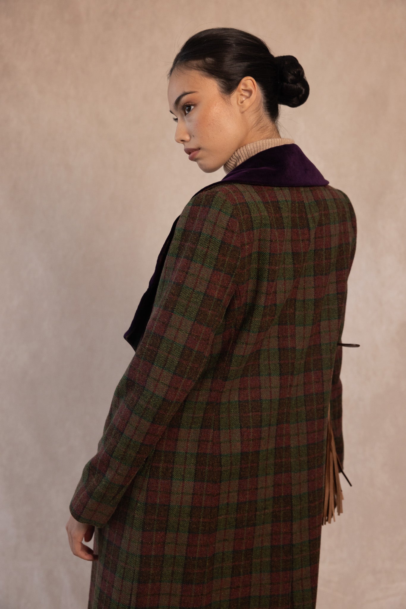 ABRIGO HARCHESA  MULTICOLOR