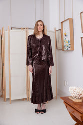 FALDA ST.002 BURDEOS