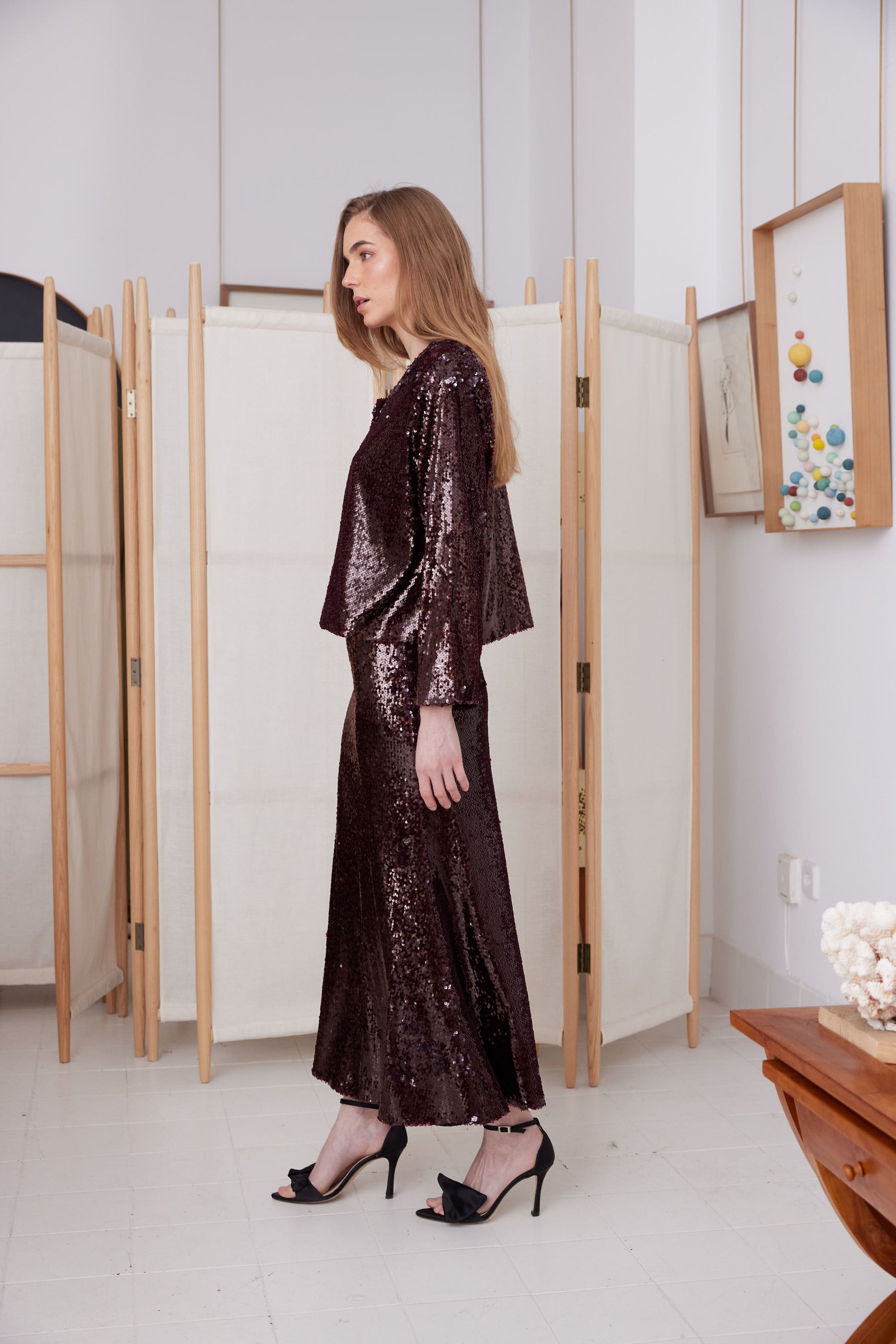 FALDA ST.002 BURDEOS