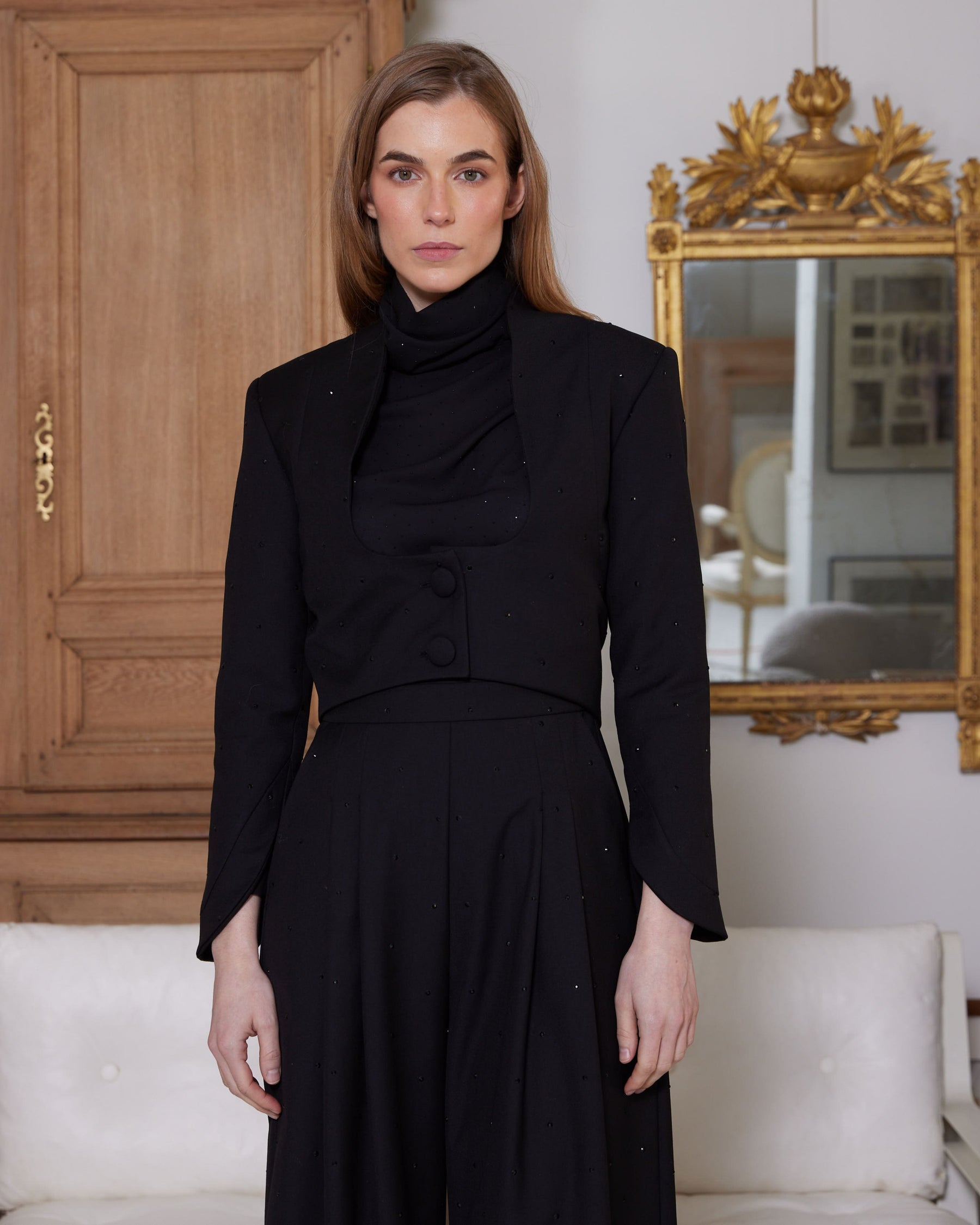 CHAQUETA ST.008 NEGRO