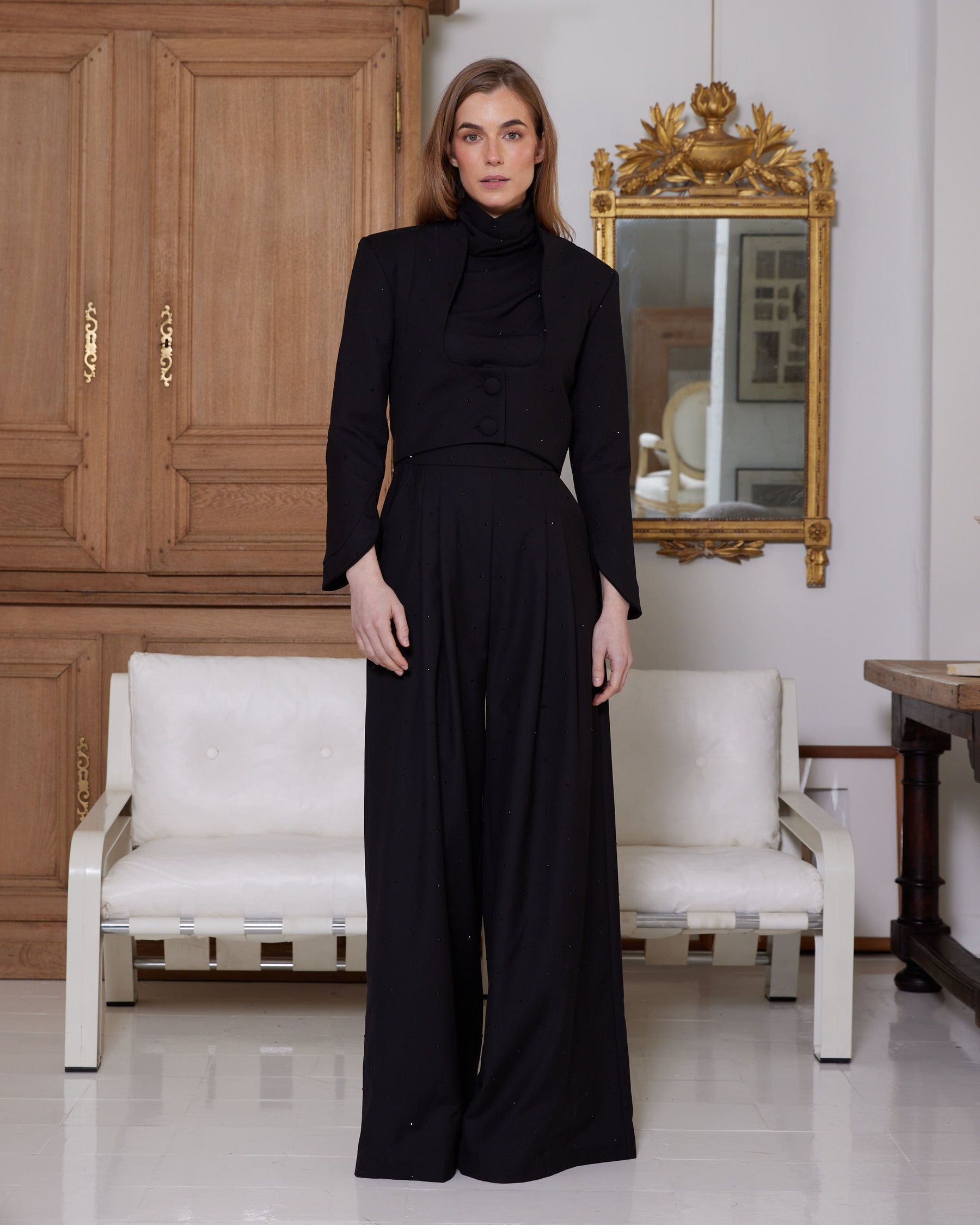 CHAQUETA ST.008 NEGRO