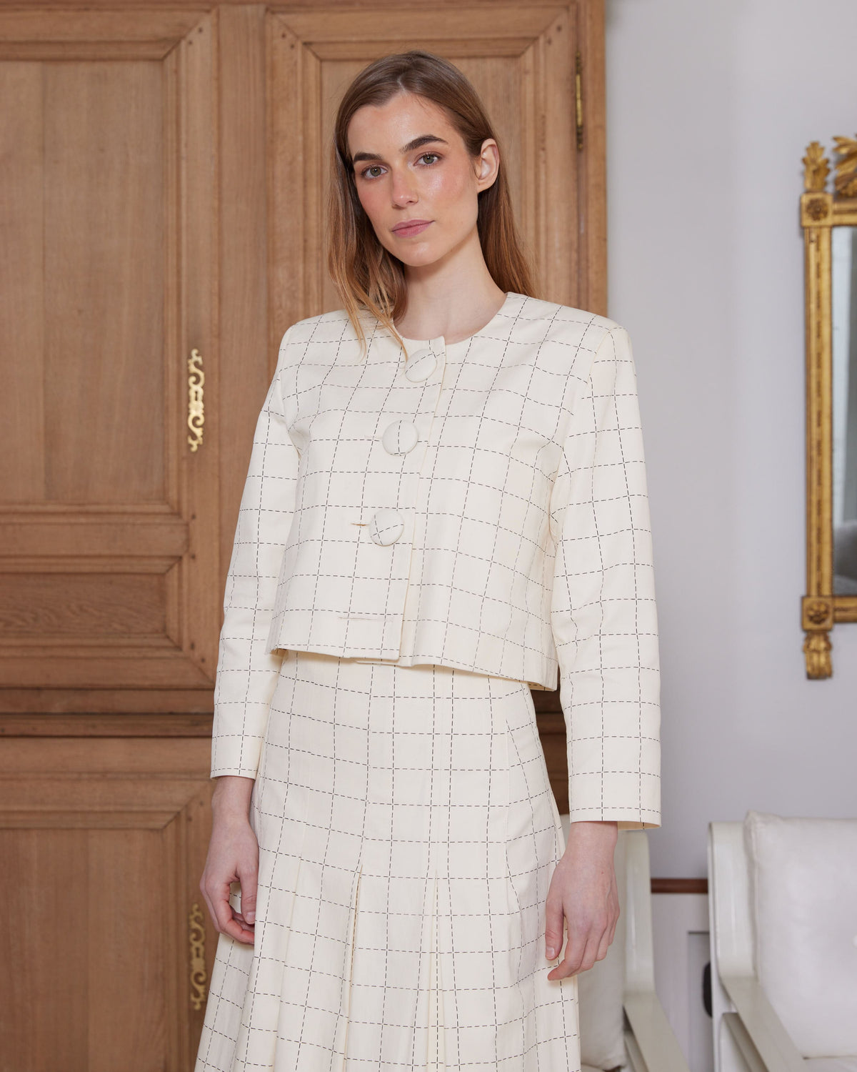 CHAQUETA ST.011 BLANCO