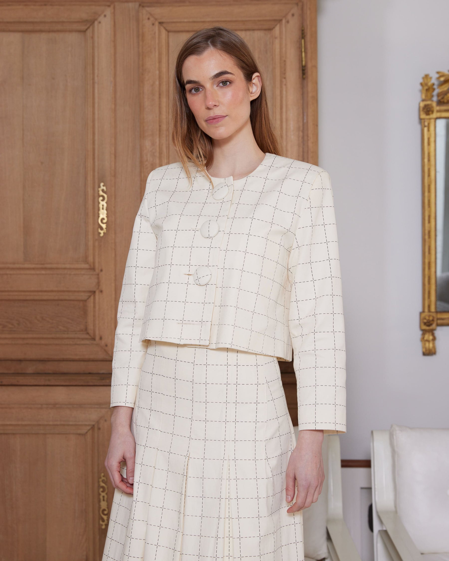 CHAQUETA ST.011 BLANCO