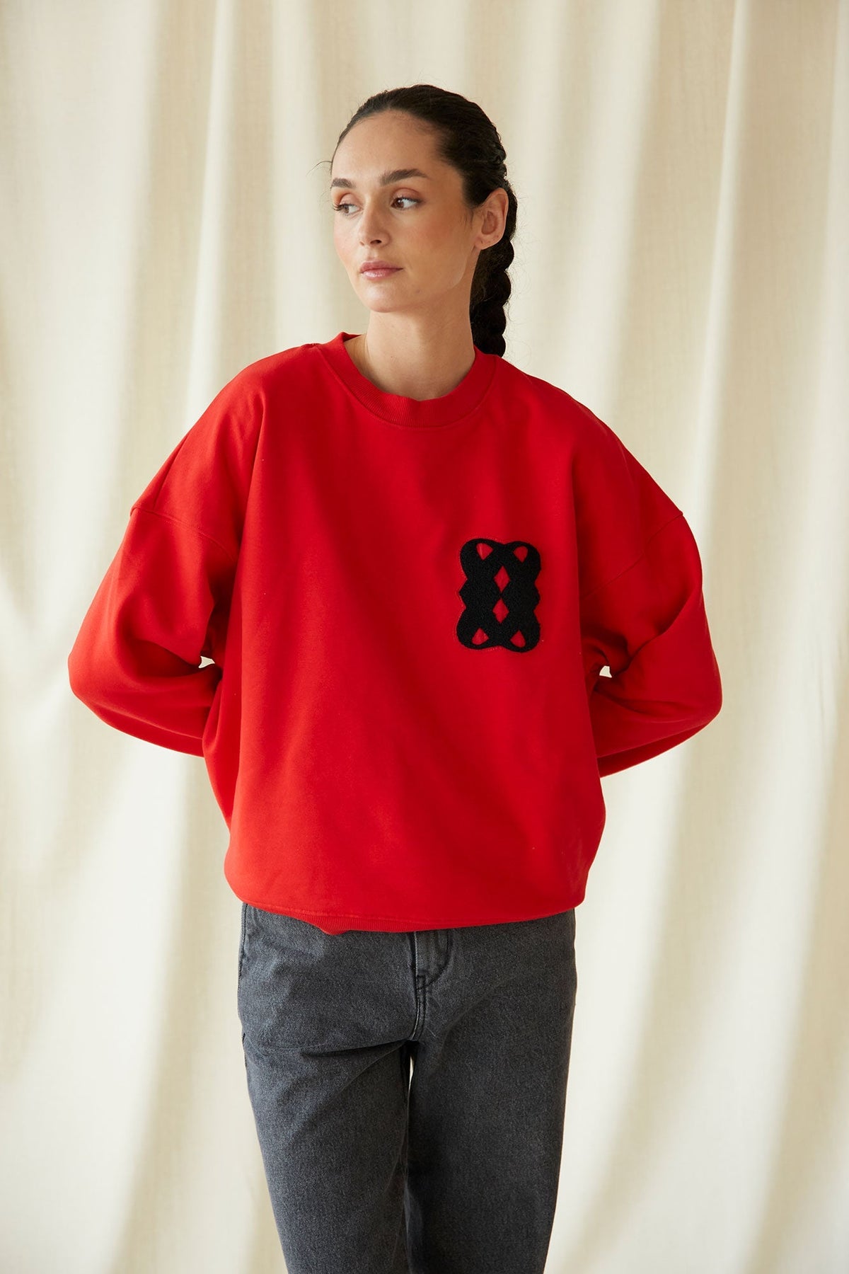 SUDADERA CASIOPEA ROJO