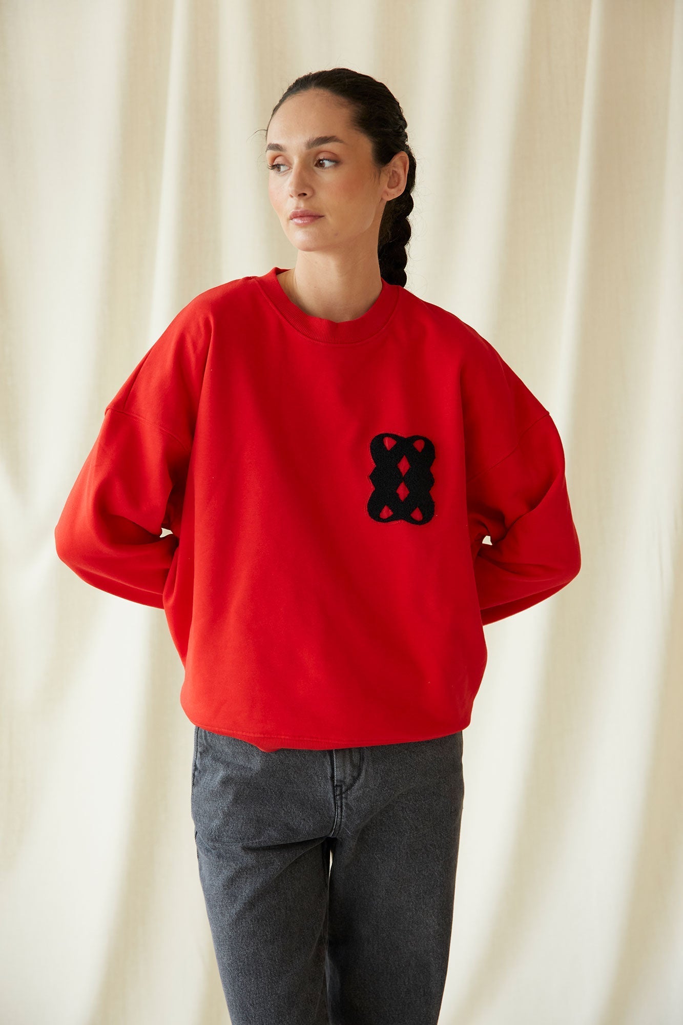 SUDADERA CASIOPEA ROJO