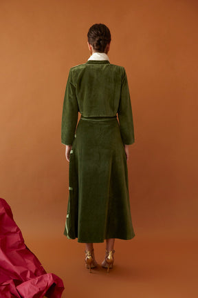 CHAQUETA BIANCA VERDE