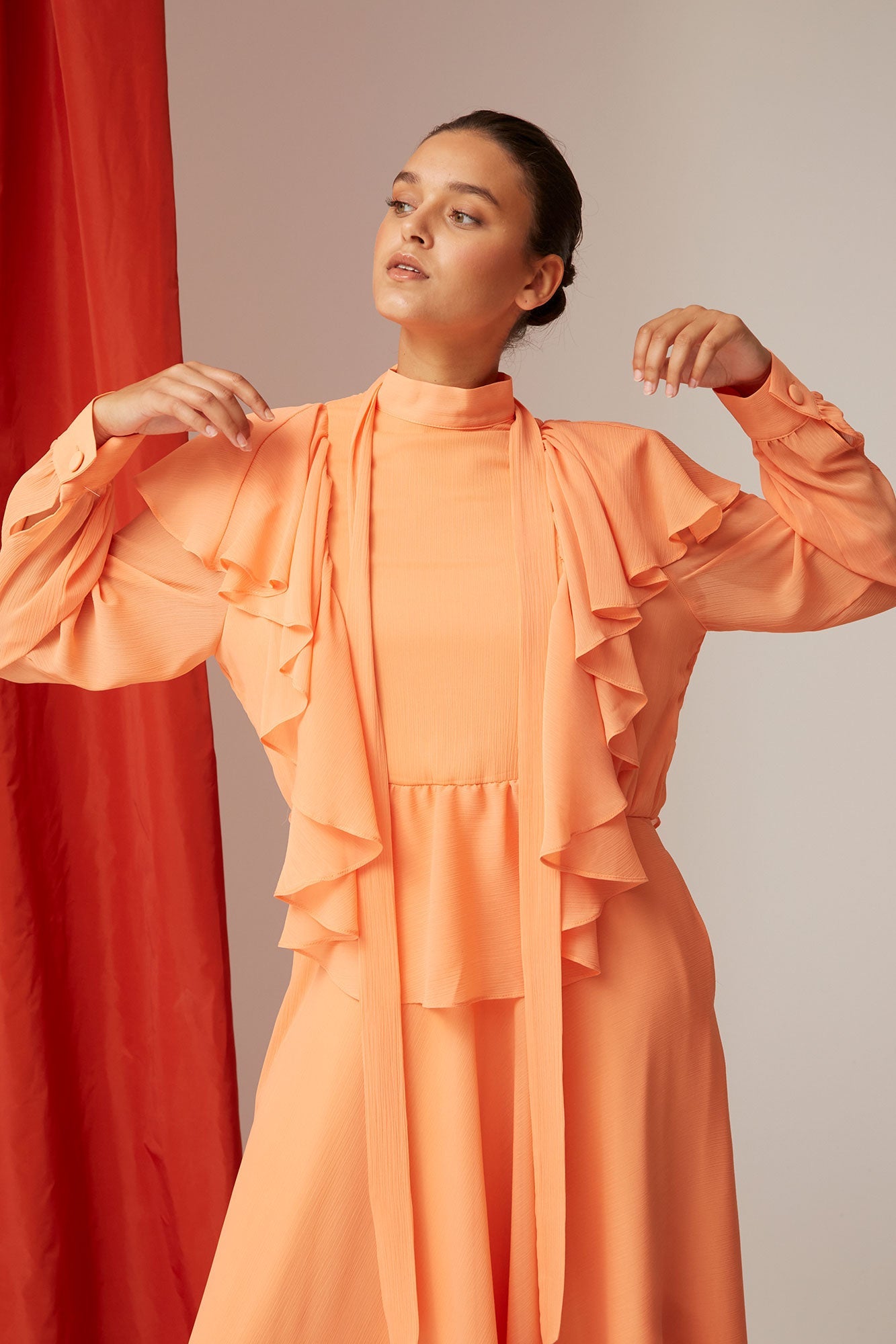 VESTIDO ILEANA CORAL