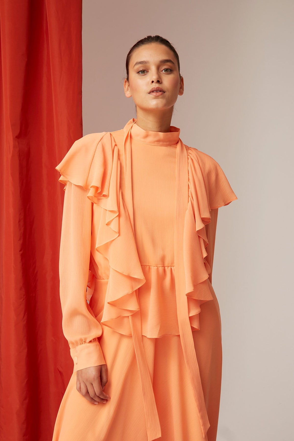 VESTIDO ILEANA CORAL