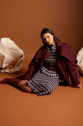 GABARDINA GIA BURDEOS