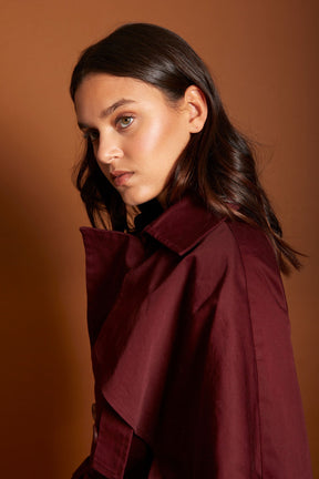 GABARDINA GIA BURDEOS