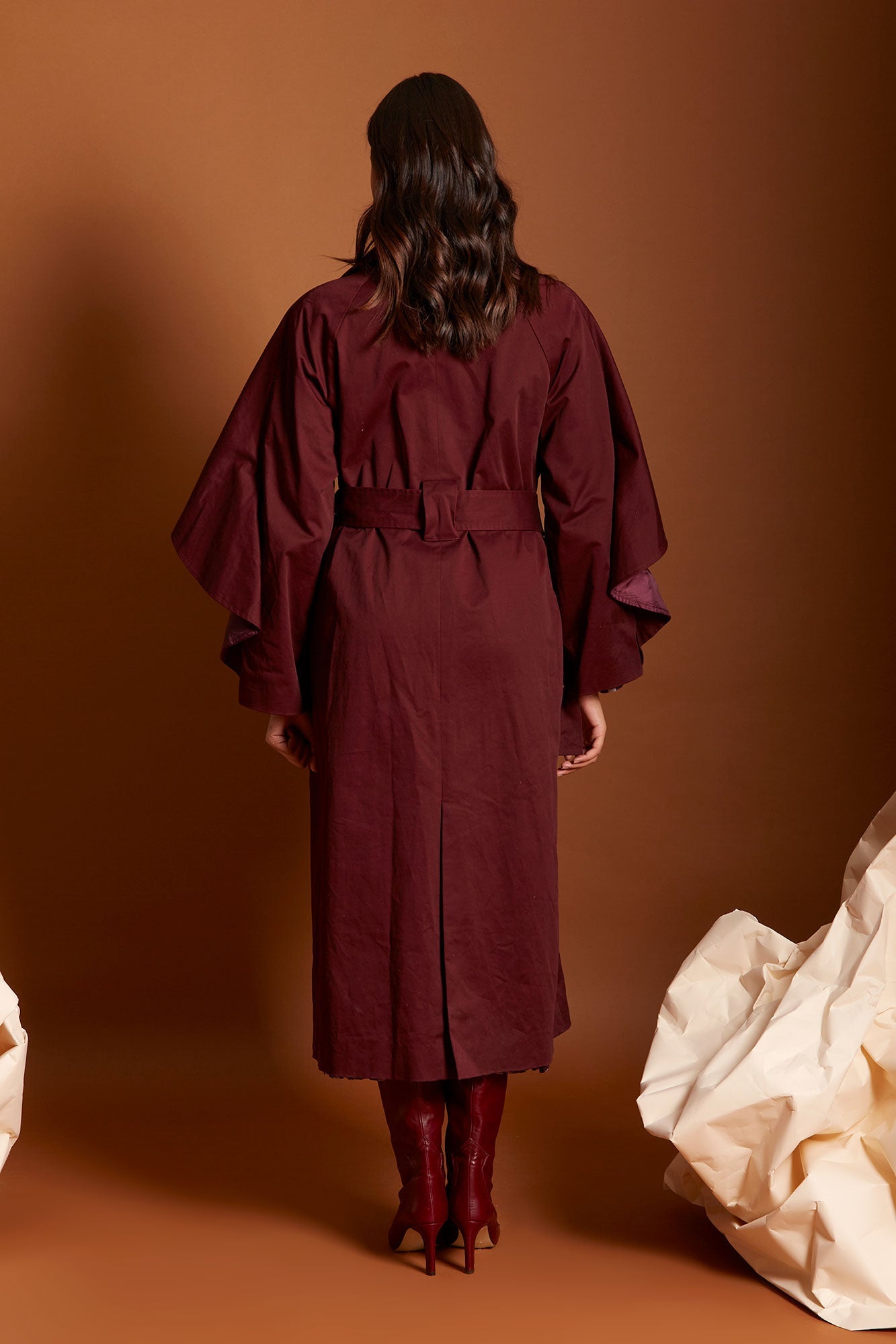 GABARDINA GIA BURDEOS