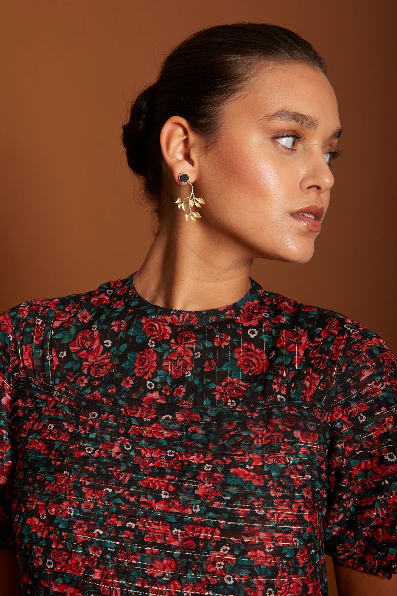 VESTIDO ADELE FLORES MULTICOLOR