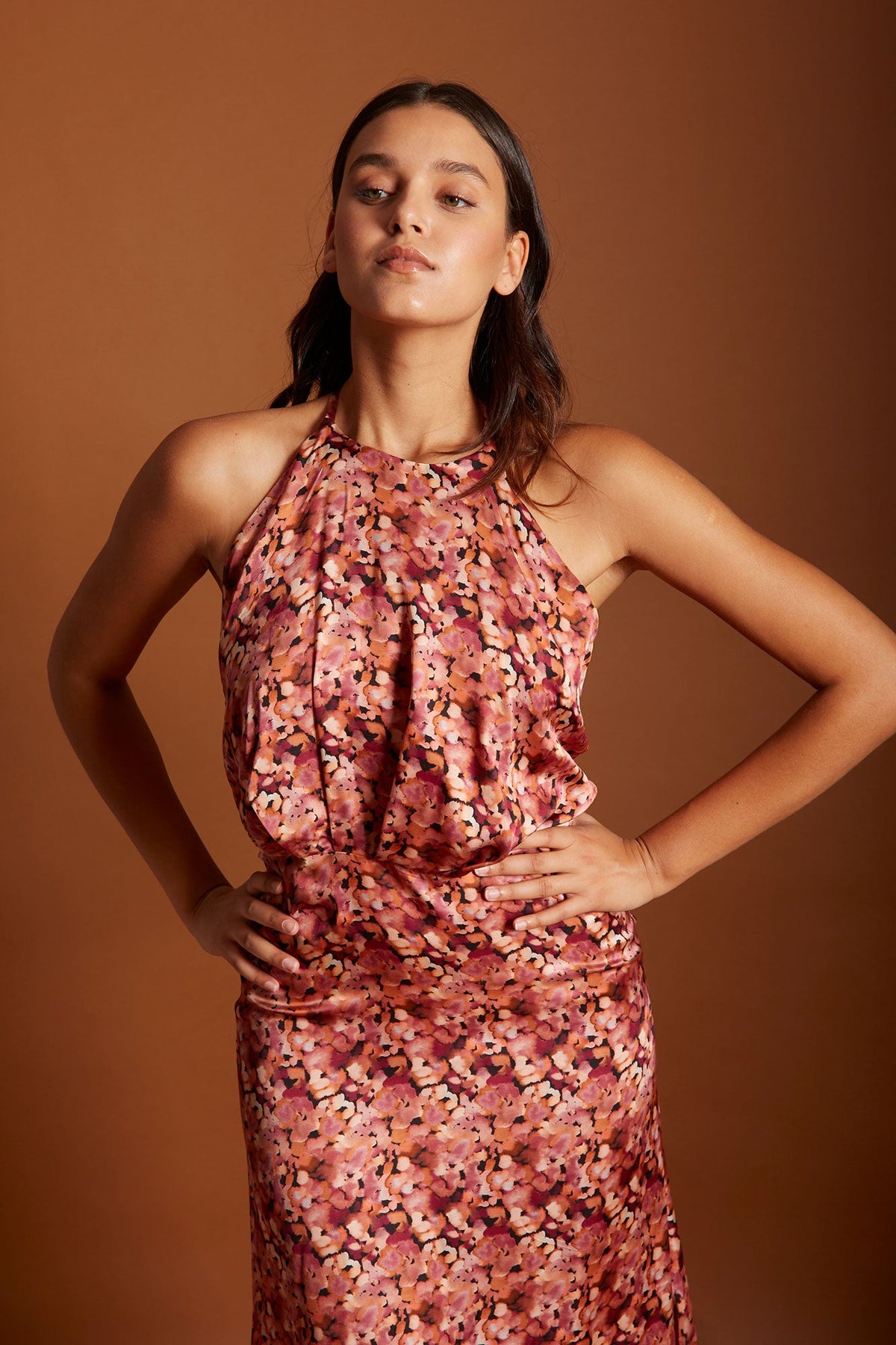 VESTIDO PAVLOVA BURDEOS