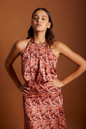 VESTIDO PAVLOVA BURDEOS