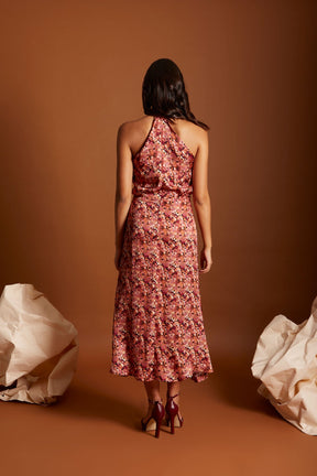 VESTIDO PAVLOVA BURDEOS