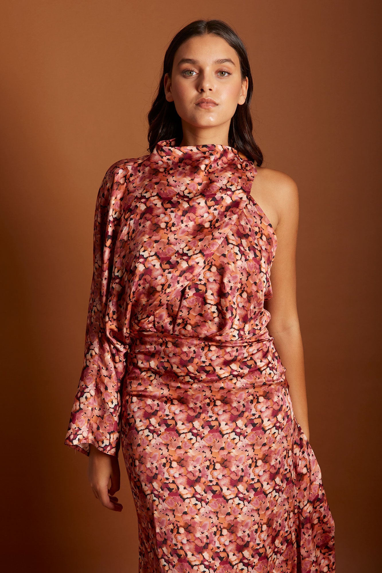 VESTIDO PAVLOVA BURDEOS