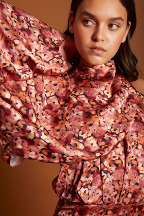 VESTIDO PAVLOVA BURDEOS