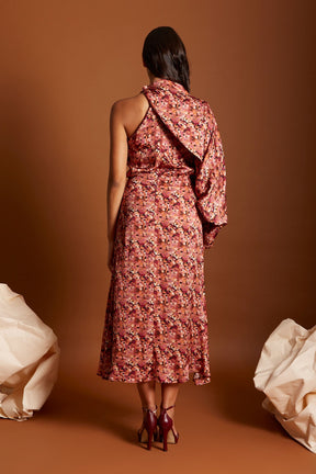 VESTIDO PAVLOVA BURDEOS