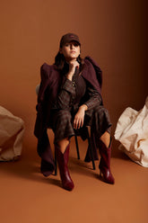 ABRIGO DARIO BURDEOS