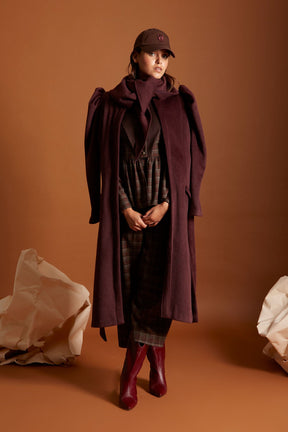 ABRIGO DARIO BURDEOS