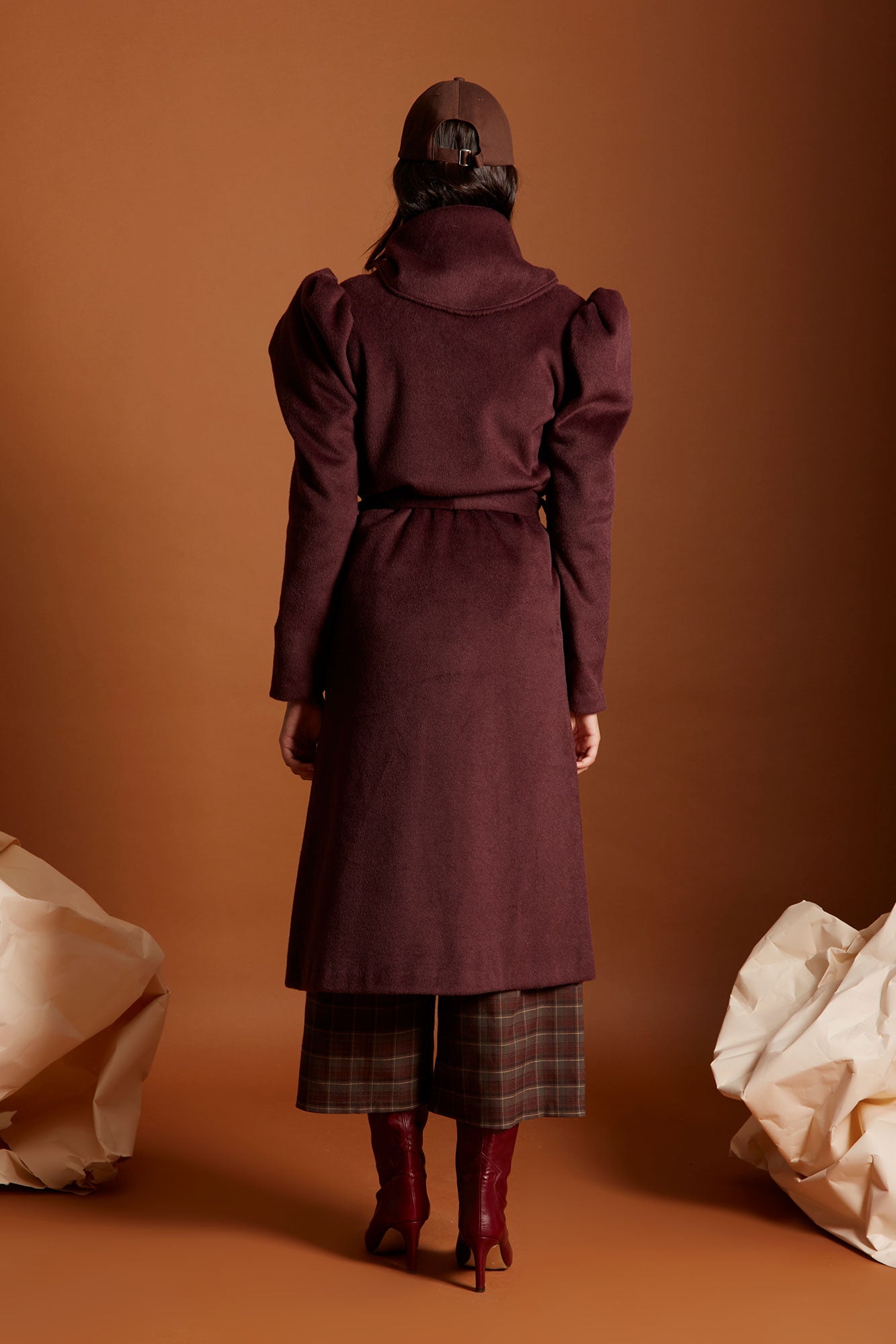 ABRIGO DARIO BURDEOS