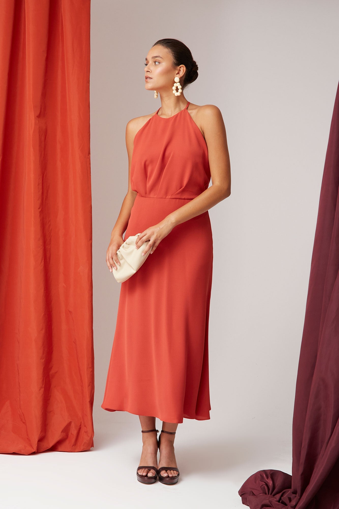 VESTIDO PAVLOVA TEJA